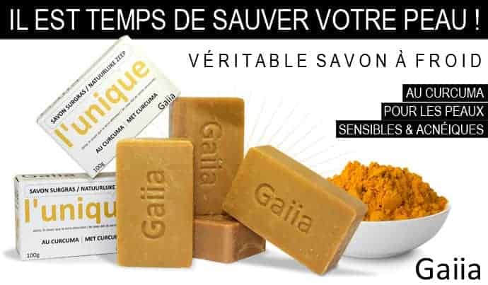 Savon au curcuma I Soin naturel I Bienfaits nombreux