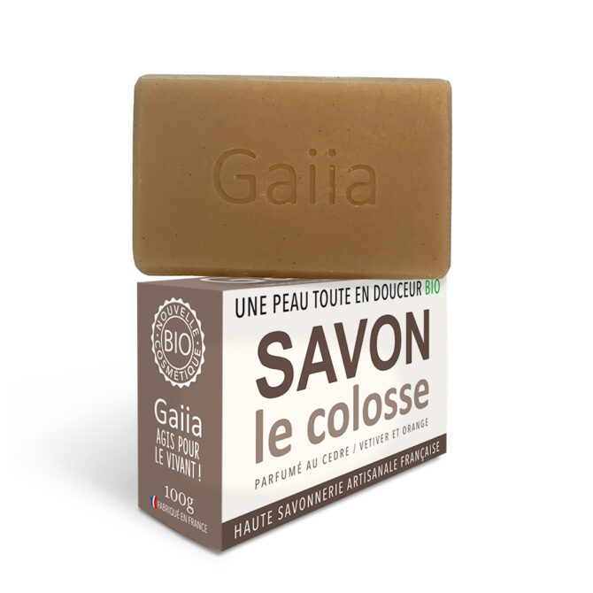 savon bio parfum vetiver