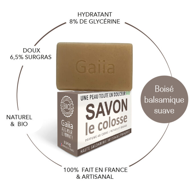 SAVON A FROID SURGRAS LE COLOSSE / BIO / 100G – Image 2