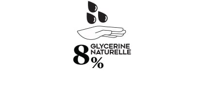 Le Savon Très doux de Gaiia contient 8% de glycérine naturelle végétale