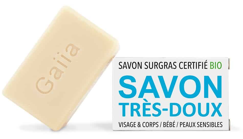 Savon dermatologique Très doux de Gaiia - coffret Ultra douceur de Gaiia