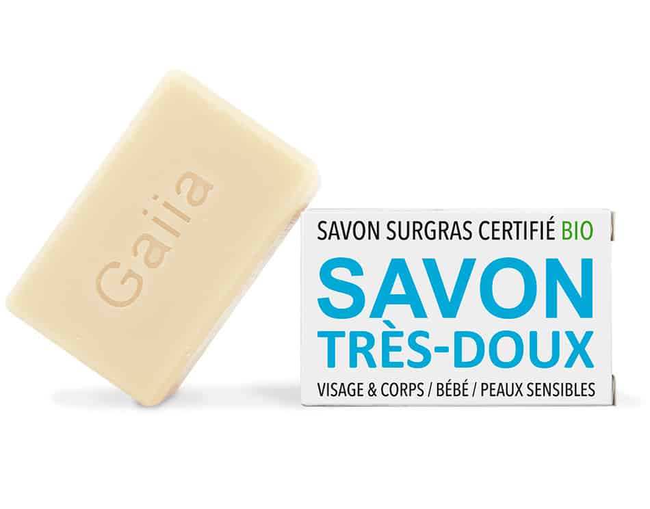 Savon dermatologique Très doux de Gaiia