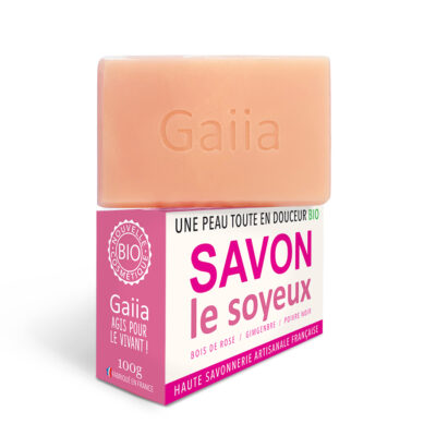 savon bio parfum bois de rose