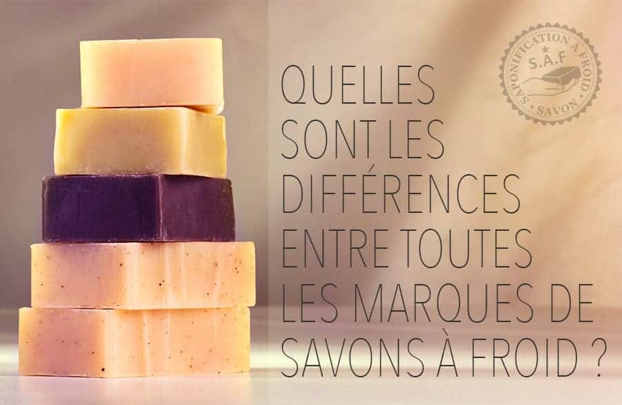 differences entre les savons a froid