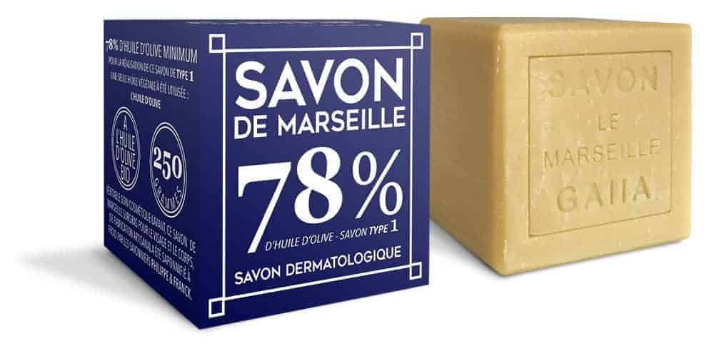 Le savon de Marseille saponifié à froid de Gaiia Pur Olive 