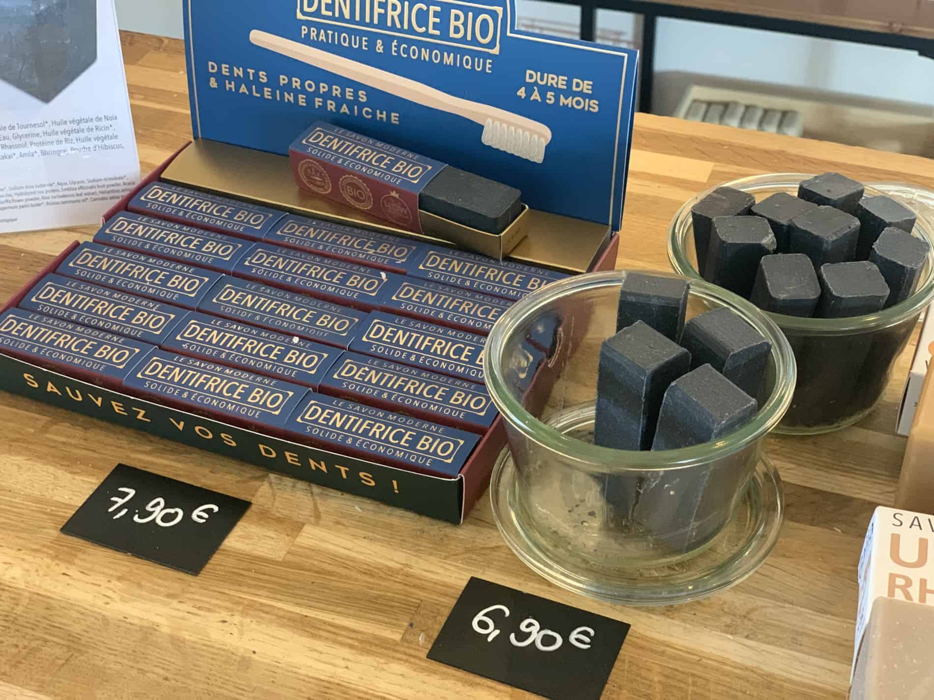 savon dentifrice moderne bio et ses recharges