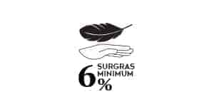 Surgras minimum 6% savons saponifiés à froid Gaiia