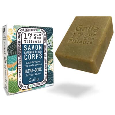 savon au tilleul pour le corps