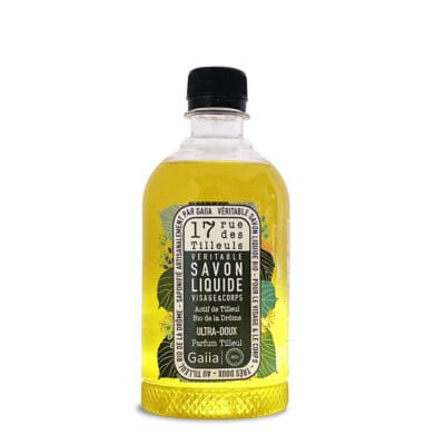 Bouteille de savon liquide Gaiia bio.