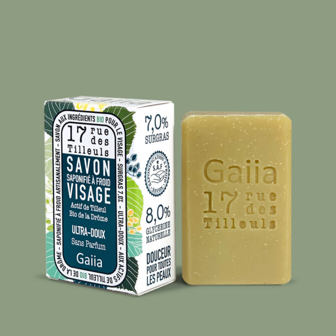 Savon artisanal pour le visage, 17 rue des Tilleuls.