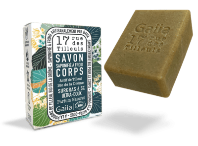 savon au tilleul pour le corps