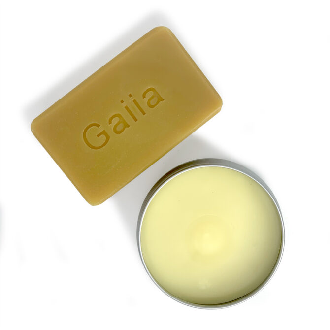 Eczéma : Savon Curcuma et Baume Universel Gaiia