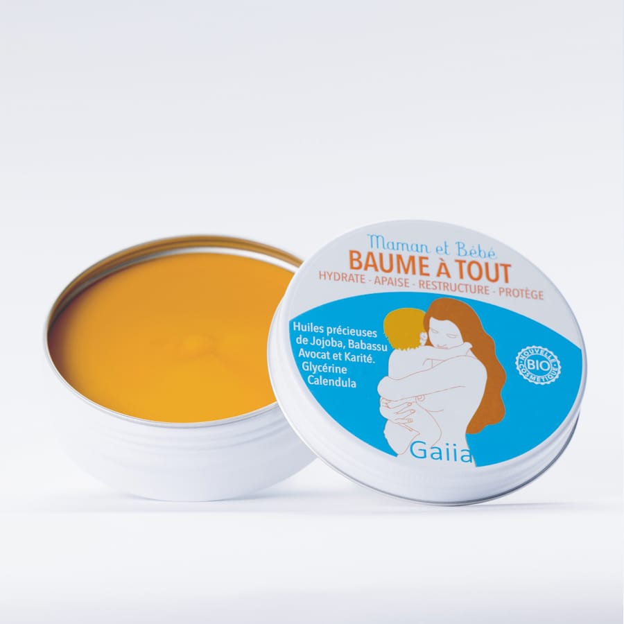 crème naturelle bébé au karité jojoba et calendual