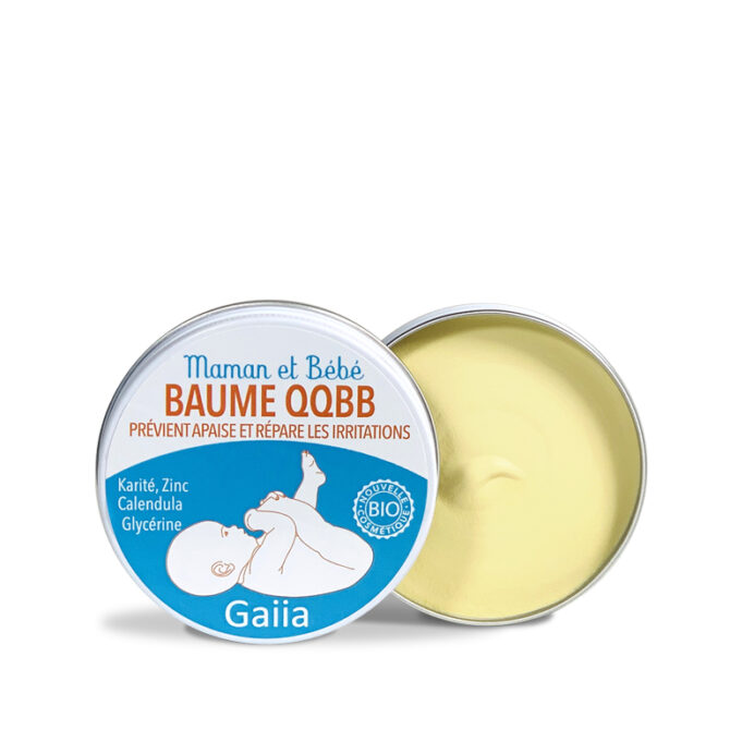 Baume Gaiia pour maman et bébé, irritations.