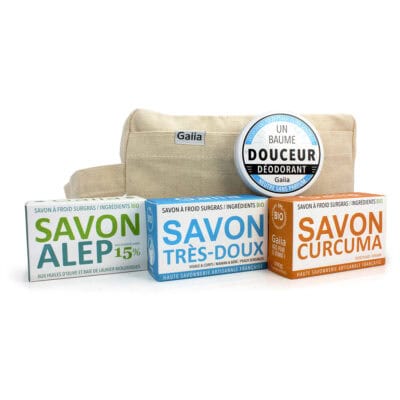 Savons bio Gaiai et baume déodorant
