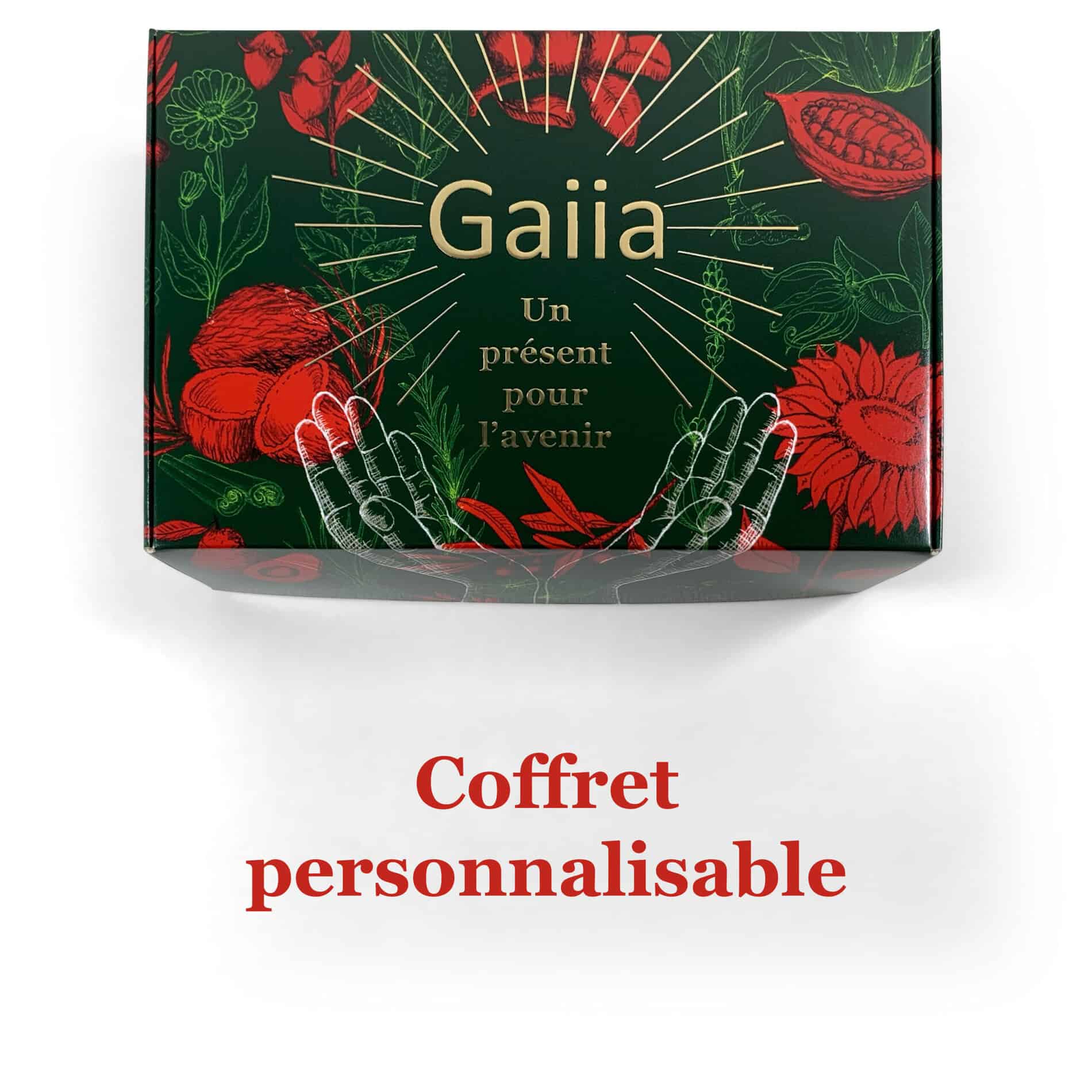 Coffret cadeau Noël de Gaïia à personnaliser : un présent pour l'avenir.