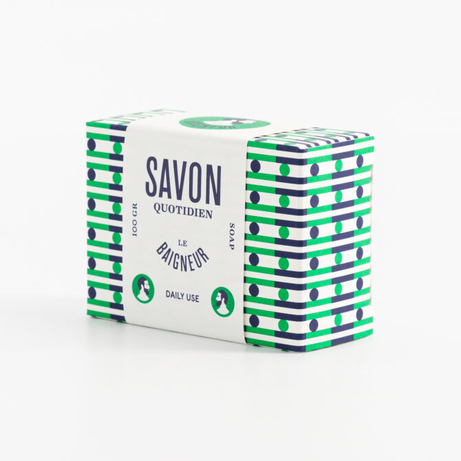 savon exfoliant menthe poivree / le baigneur / 100g (copie)