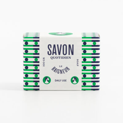 savon quotidien cedre lavande / le baigneur / 100g