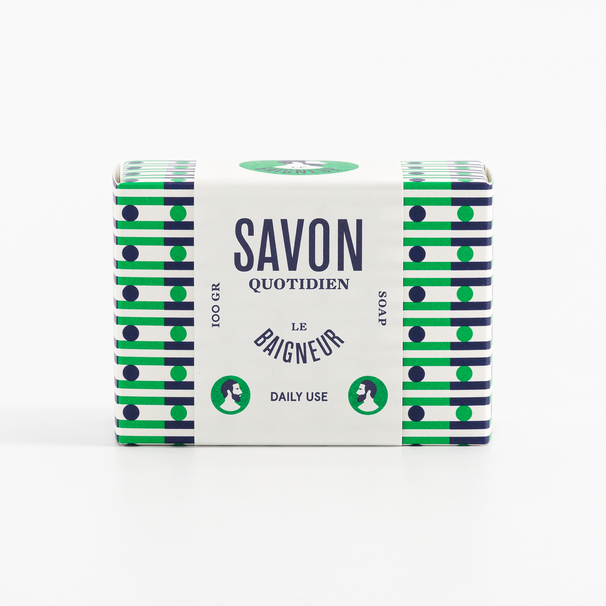 savon quotidien cedre lavande / le baigneur / 100g