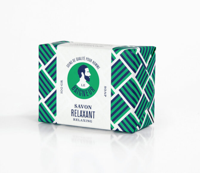 savon relaxant cedre petitgrain / le baigneur / 100g