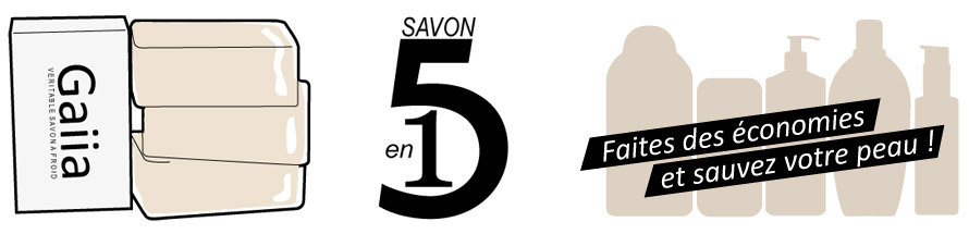 gaiia savon 5 en 1